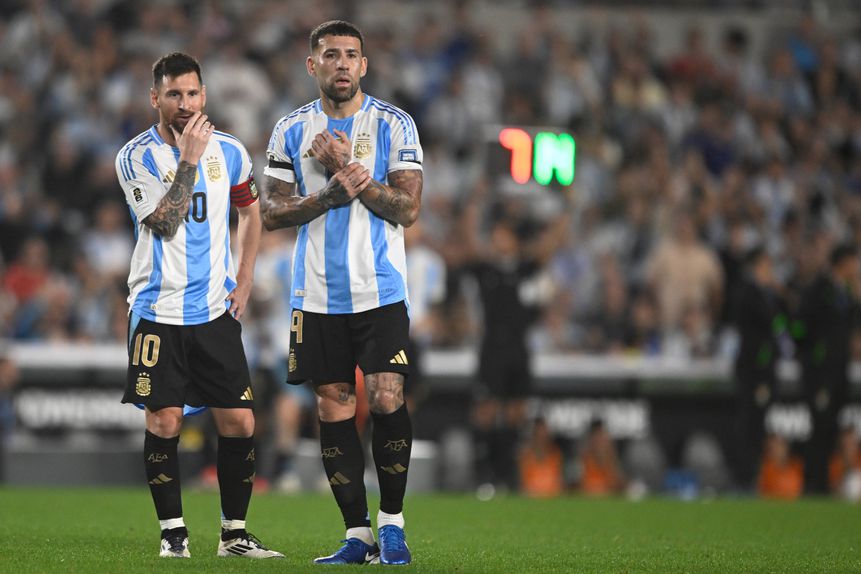 Messi e Otamendi