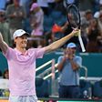 Sinner conquista Miami: Nem Djokovic ou Federer o fizeram de forma tão dominante