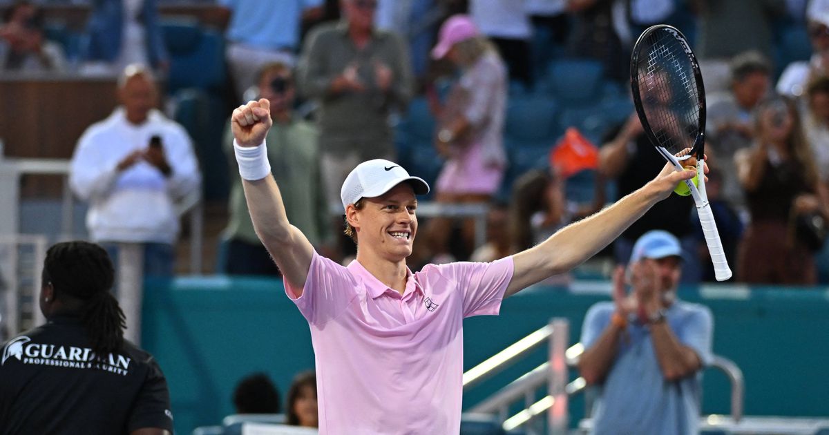 Sinner conquista Miami: Nem Djokovic ou Federer o fizeram de forma tão dominante
