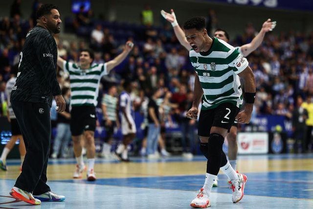 Sporting venceu no Dragão e deu um passo importante rumo ao tricampeonato. Foto Sporting