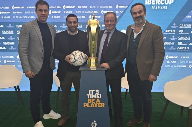 Filipe Rodrigues, fundador e CEO do IberCup; Vasco Botelho da Costa, treinador e embaixador do IberCup; 
João Rodrigues dos Santos, vereador do Desporto da Câmara Municipal de Cascais; e
Rodrigo Roquette, vice-presidente do Turismo de Cascais