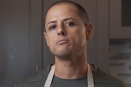 Javier Chicharito Hernández está a fazer sucesso como 'food blogger' nas redes sociais