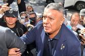 Claudio Tapia, presidente da Federação de Futebol da Argentina (AFA)