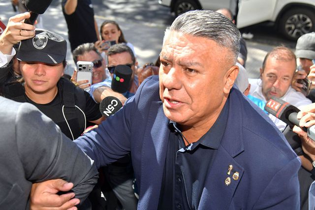 Claudio Tapia, presidente da Associação de Futebol da Argentina (AFA)