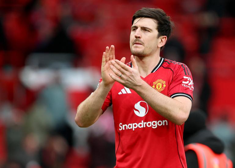 Harry Maguire, Manchester United - 66 internacionalizações. Dos defesas mais experientes disponíveis e um dos capitães do clube. Foto: IMAGO
