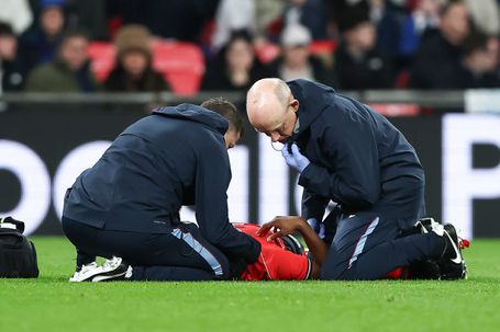 Noni Madueke lesionou-se no Inglaterra-Arsenal em Wembley