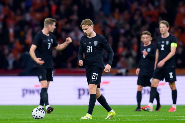 Andreas Schjelderup marcou pela Noruega