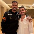 Danilo partilhou reencontro com Bernardo Silva nas redes sociais