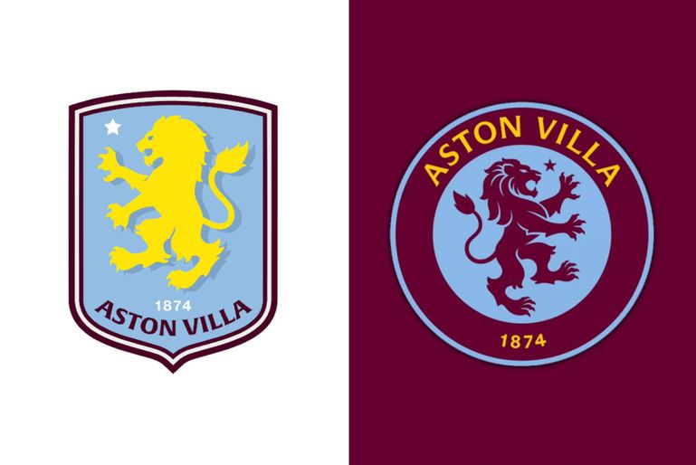 Aston Villa mudou emblema em 2022