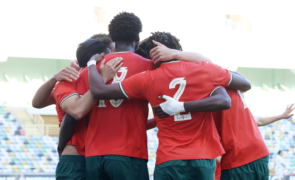 Vitória de Portugal sub-20 na Liga Elite (Foto: FPF)