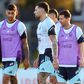 Otamendi a treinar com a seleção argentina