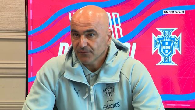 Roberto Martínez: «O nosso foco agora não é ganhar os jogos»