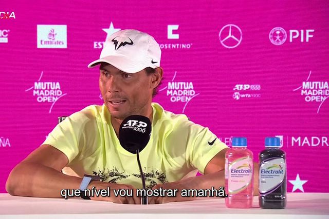 Nadal: «Estou mais imprevisível»