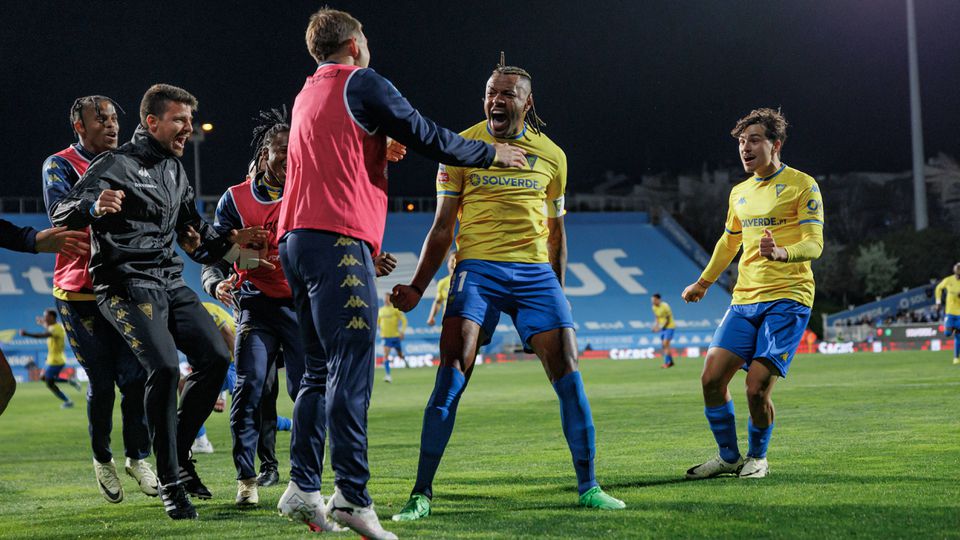 Cassiano cumpriu jogo 50 pelo Estoril e ainda cantou vitória