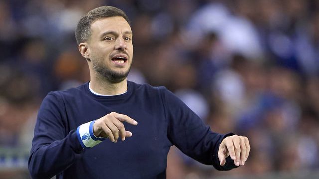 Martín Anselmi com vida difícil no FC Porto (FOTO: FC PORTO)