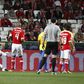 Golo de Jefferson, de livre, permitiu ao Estoril empatar com o Benfica na Luz na antepenúltima jornada da Liga 2012/13 (A BOLA/Rui Raimundo)