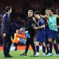 Vitinha fez um jogão contra o Arsenal e no  final foi muito felicitado