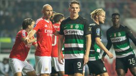 «O tempo vai jogar contra o Benfica no dérbi»