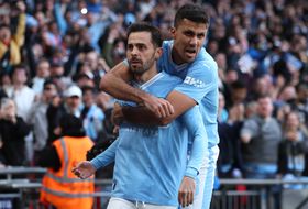Rodri está de volta aos treinos no Man. City