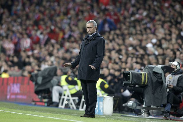 Mourinho na passagem pelo Real Madrid