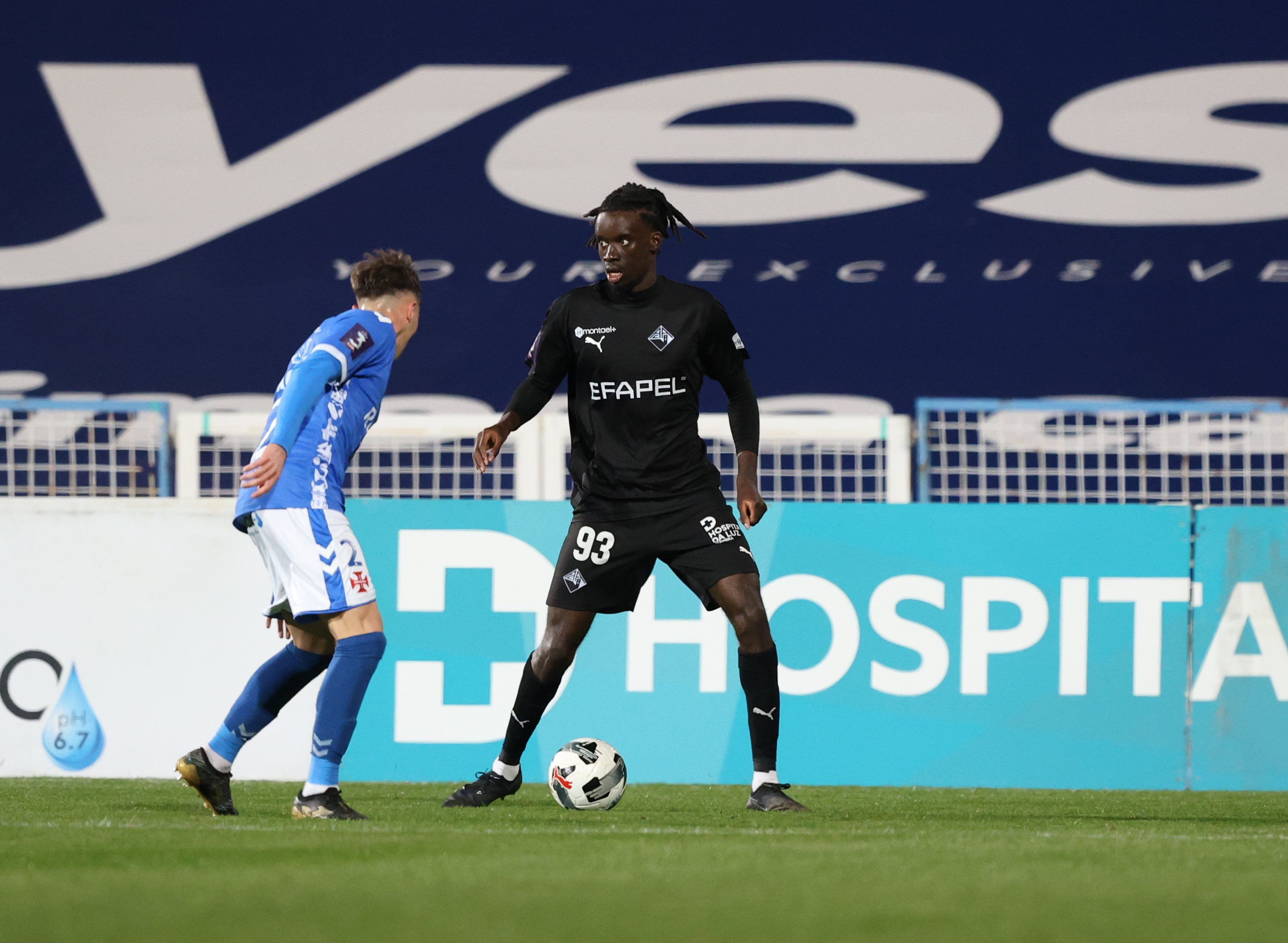 Beni Souza (Académica): seis golos e três assistências em 26 jogos. Época em crescendo do médio franco-congolês que tem sido uma das figuras da Briosa na Liga 3 - Foto: FPF