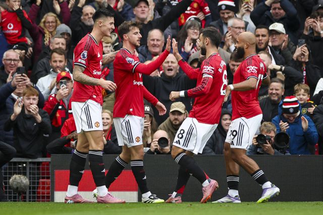 Festejos do Manchester United