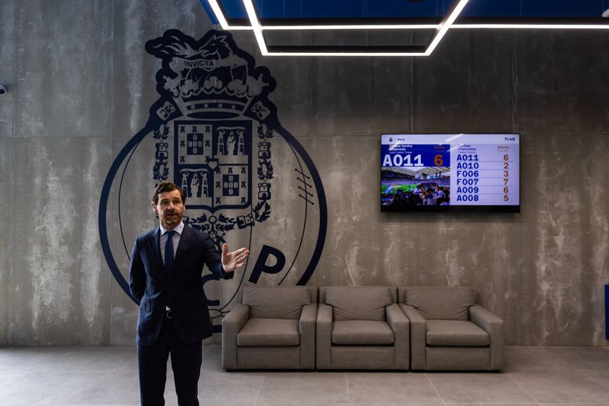 André Villas-Boas na nova Loja do Associado do Estádio do Dragão - Foto: FC PORTO