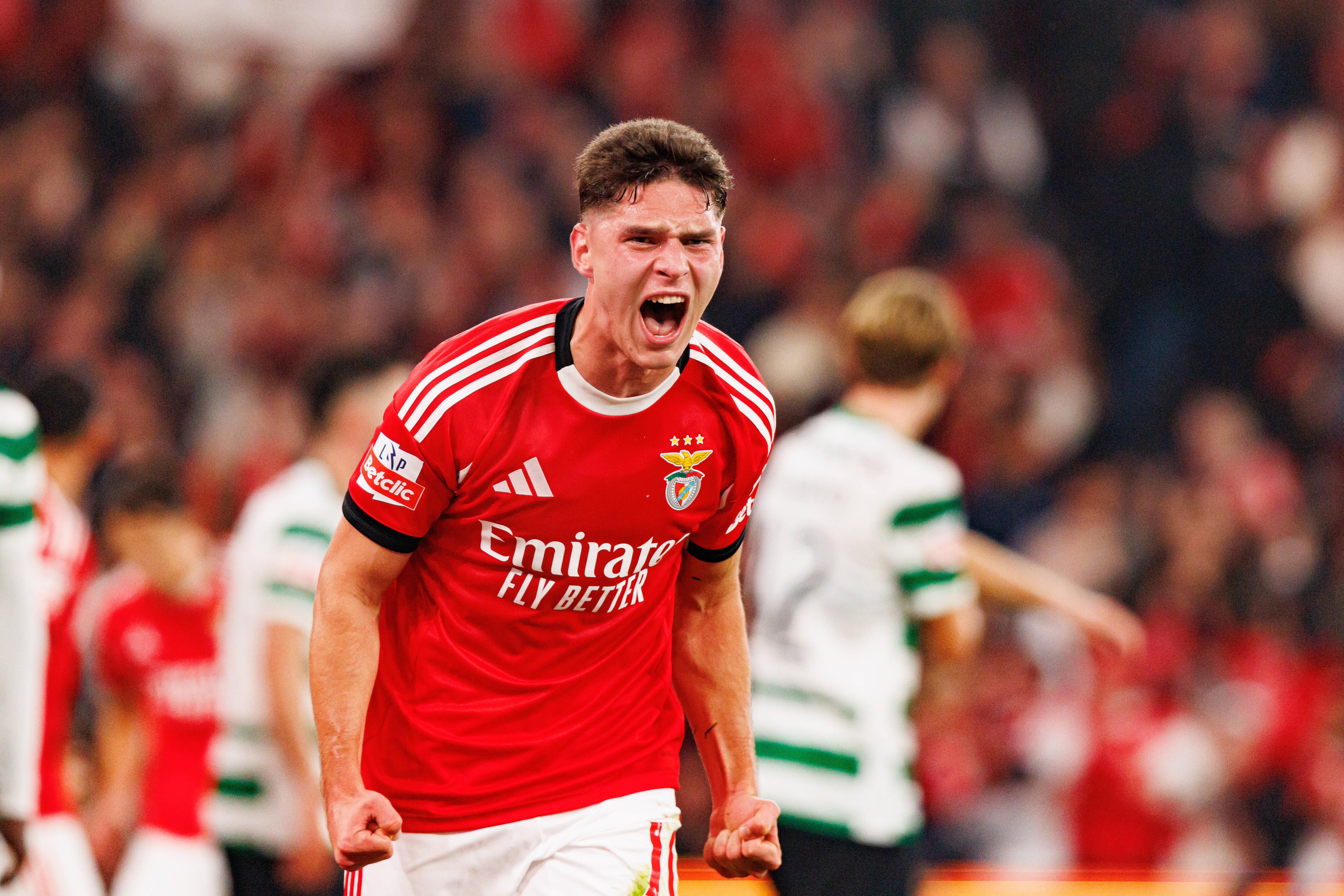 Sudakov, médio do Benfica - Foto: Imago