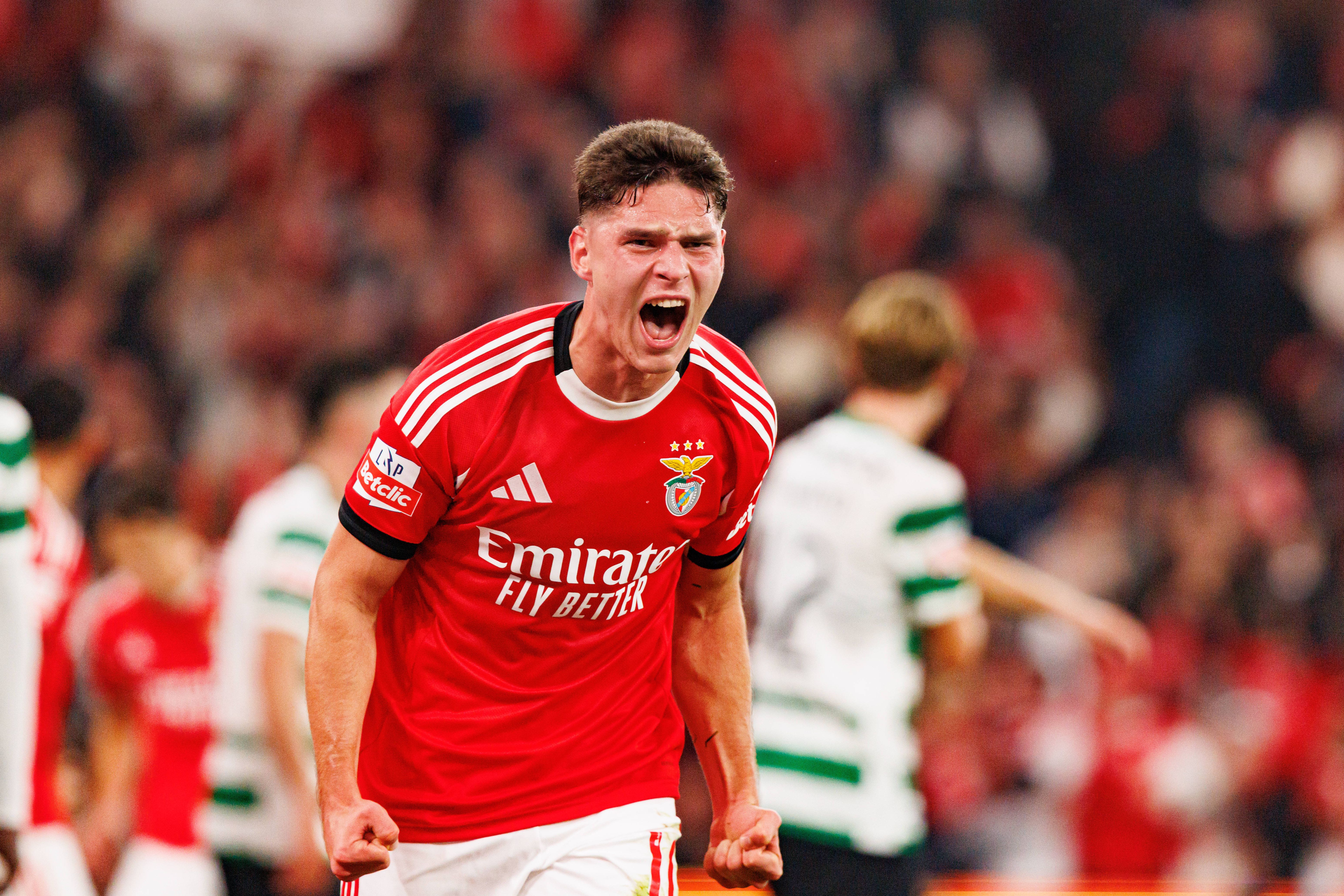 Sudakov, médio do Benfica (foto: Imago)