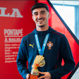 Cristiano Almeida foi considerado o melhor guarda-redes do Europeu Sub-20 de futebol de praia: Foto: Maycon Quiozini