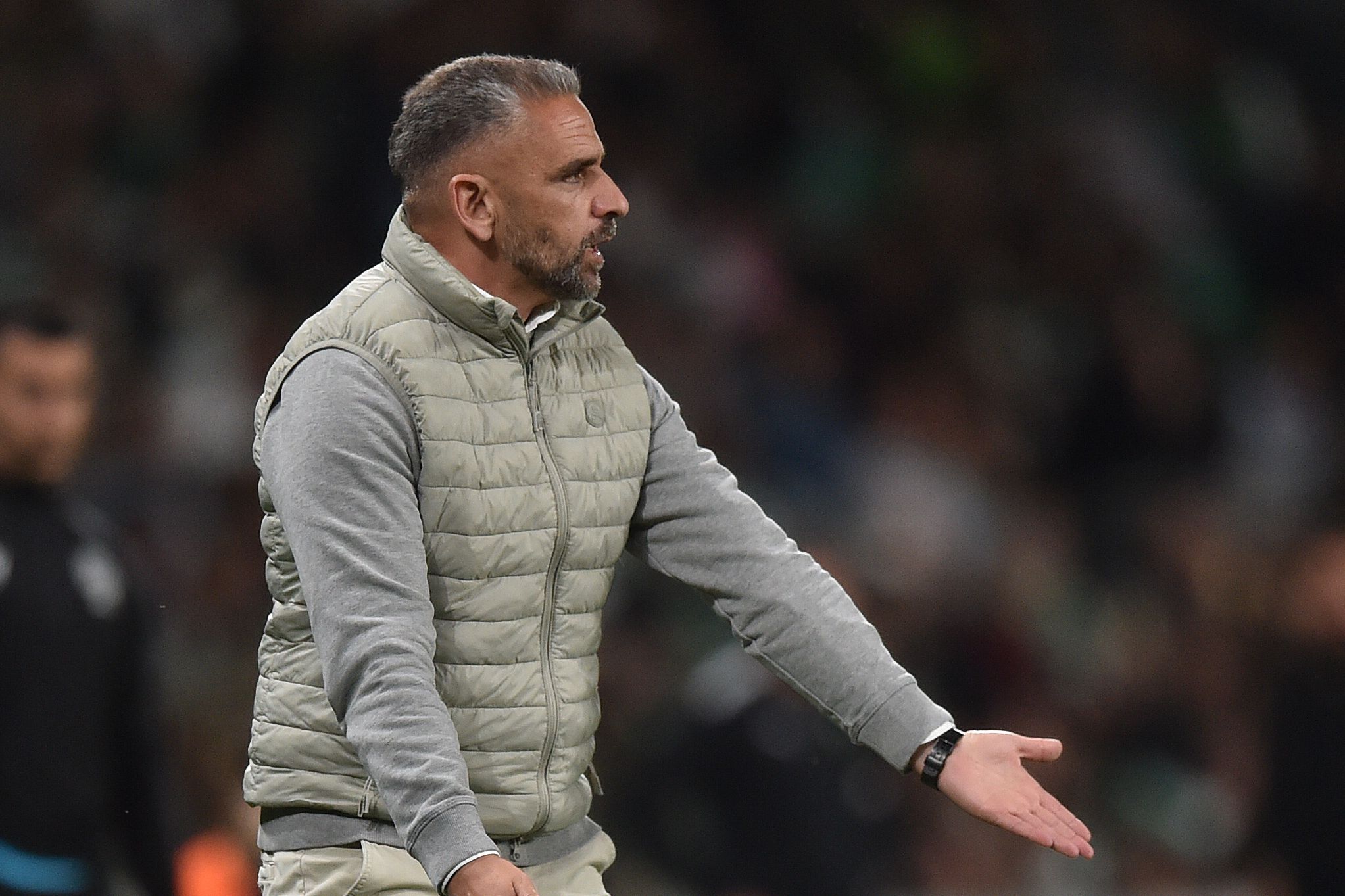 Rui Borges assumiu o comando técnico dos leões final de dezembro de 2024 - Foto: Miguel Nunes