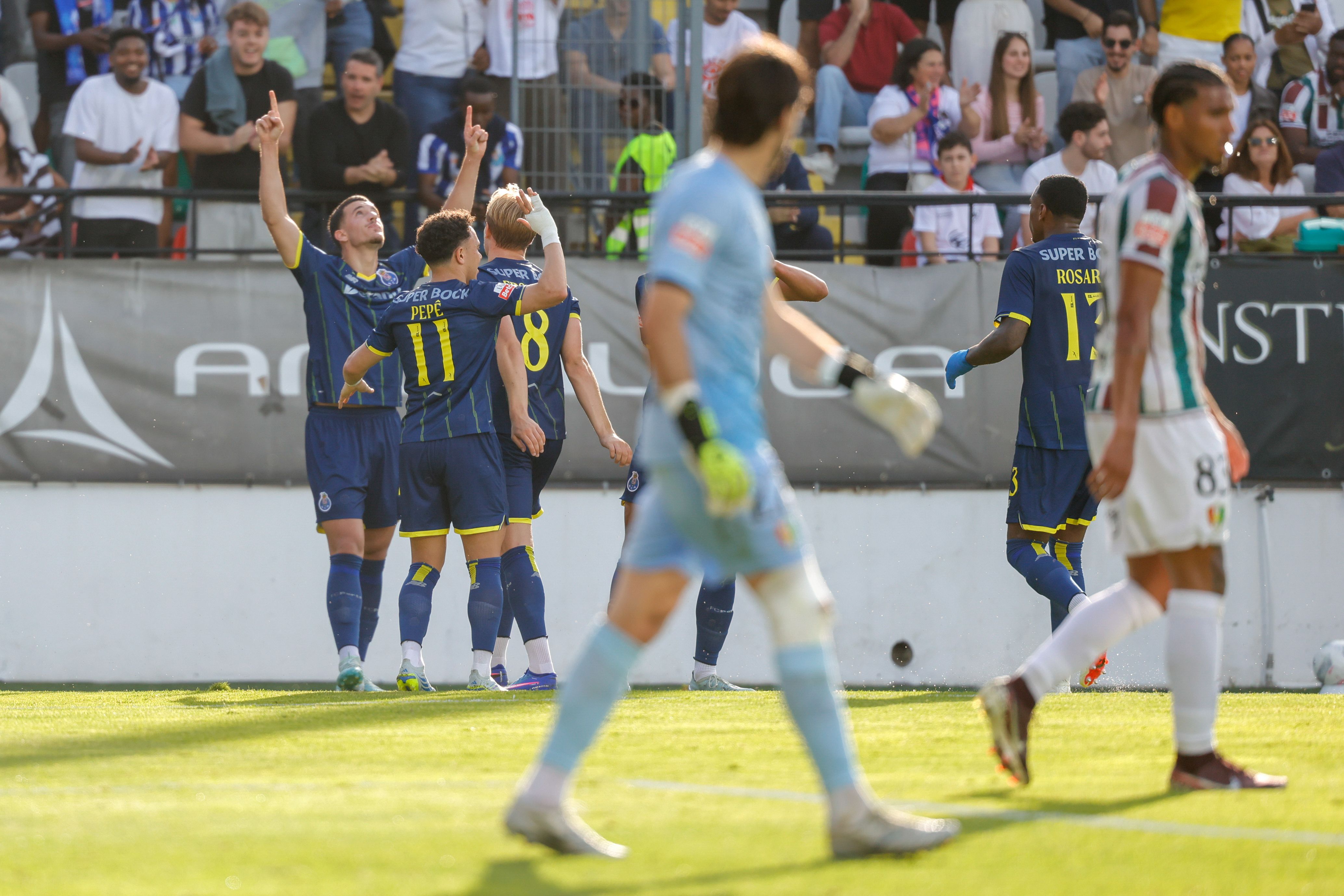 David Grilo debutou na elite nacional aos 29 anos, com a camisola do Estrela da Amadora — Foto: António Pedro Santos/LUSA