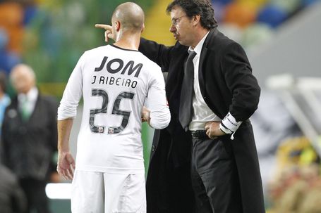 Manuel Machado no duelo em Alvalade que os vitorianos venceram por 3-2 - Foto: A BOLA