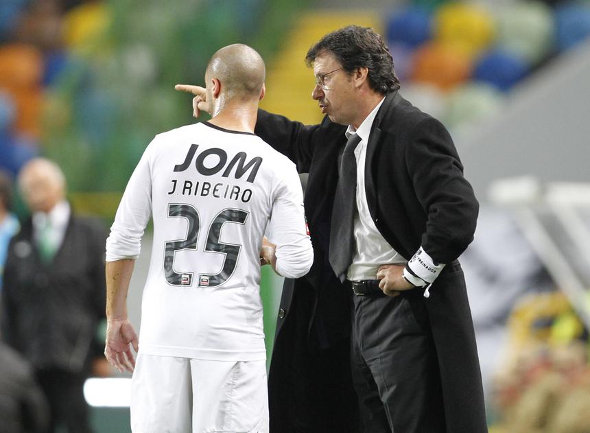Manuel Machado no duelo em Alvalade que os vitorianos venceram por 3-2 - Foto: A BOLA