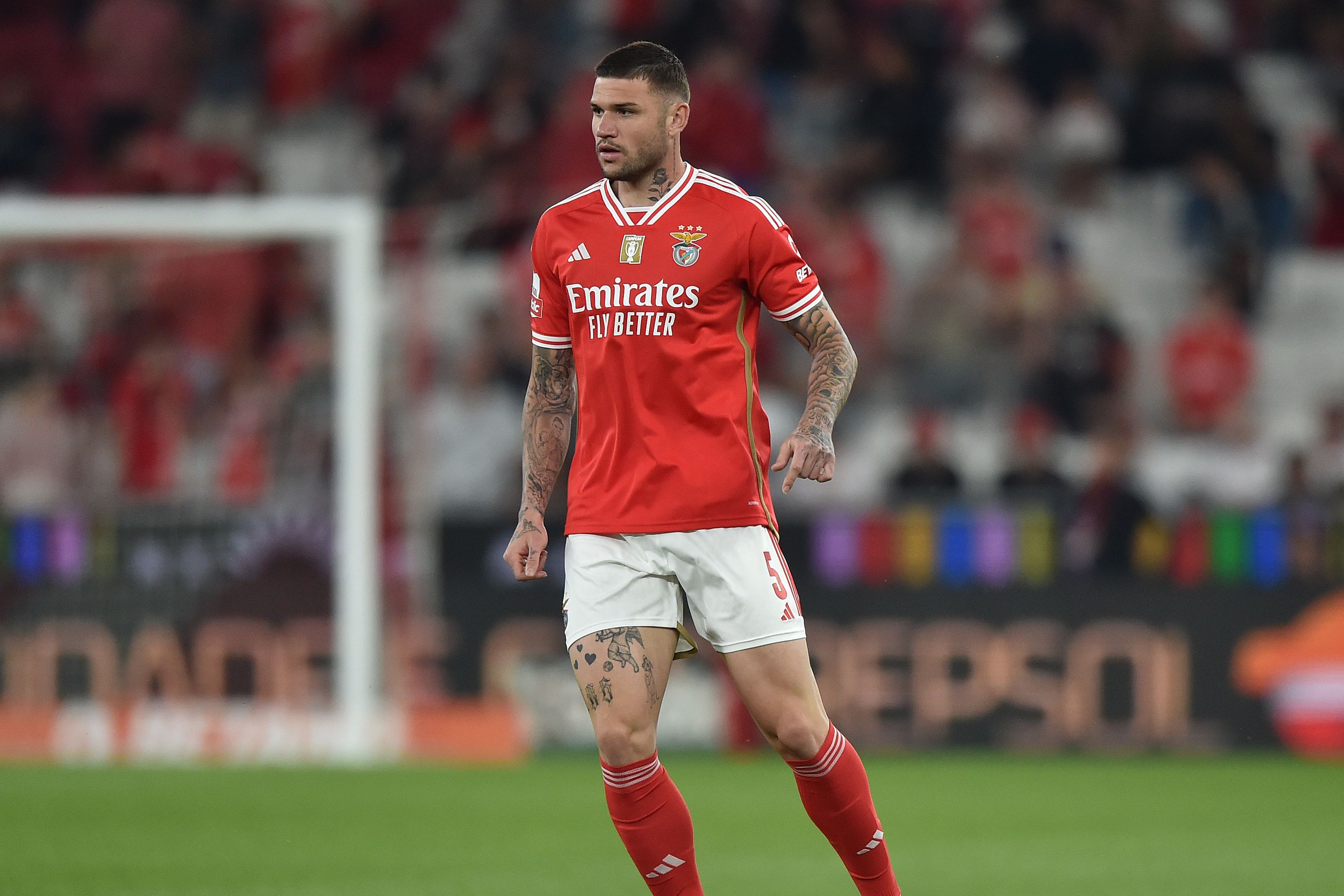 Morato fez 86 jogos pelo Benfica, 2 golos e 3 assistências