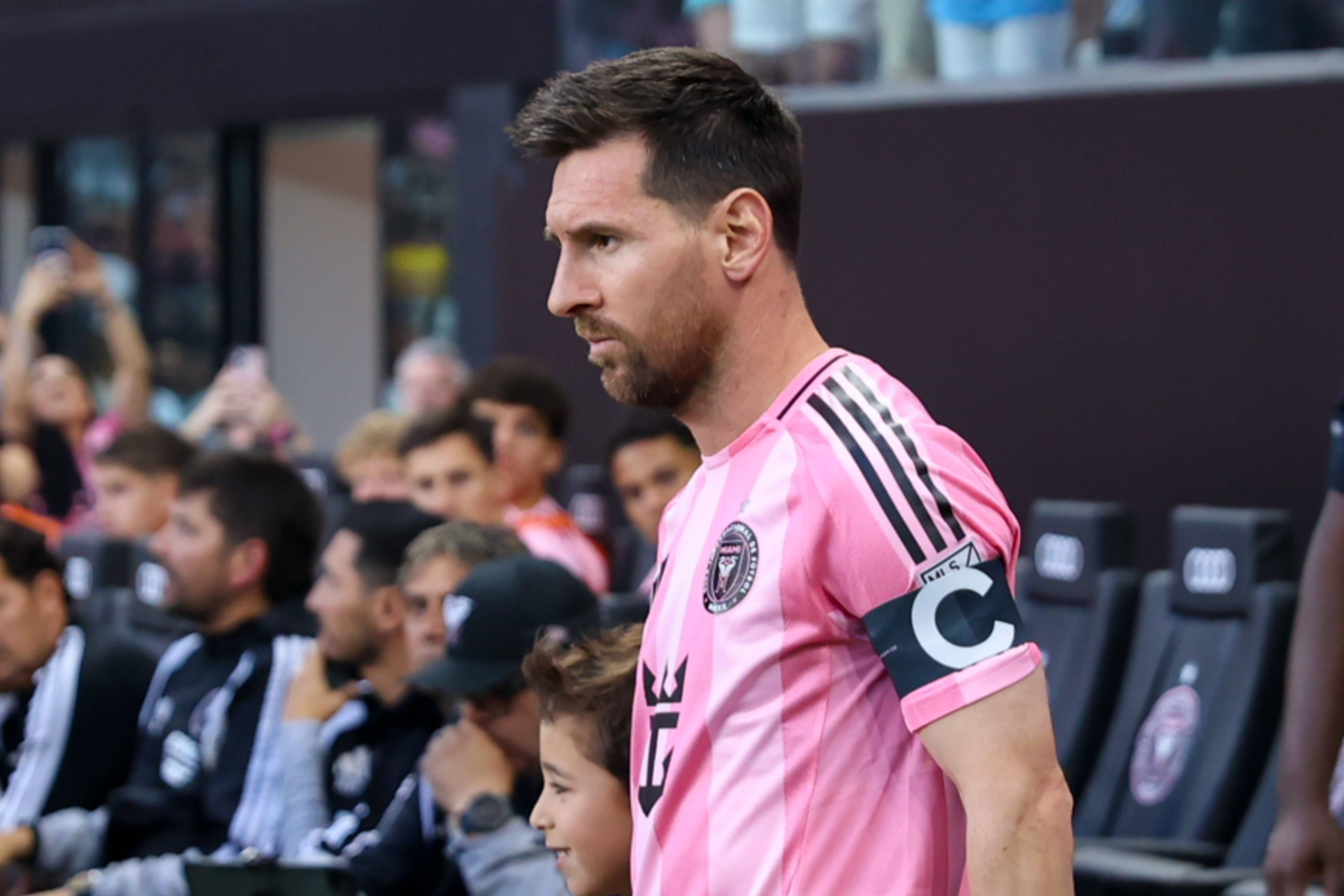 Lionel Messi, capitão do Inter Miami e da Argentina