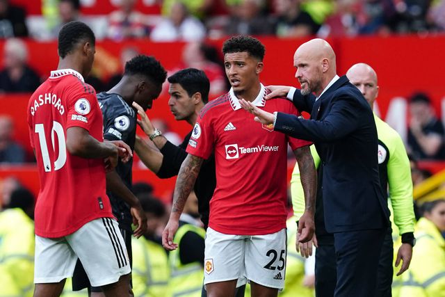 Adjunto de Ten Hag explica discussão que levou ao empréstimo de Jadon Sancho