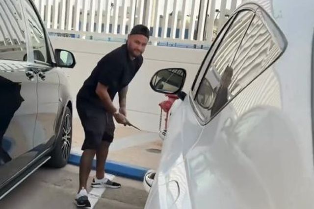 Vídeo: Renan Lodi provocou Neymar, e este subiu a parada... com pneus furados