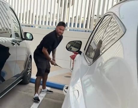 Vídeo: Renan Lodi provocou Neymar, e este subiu a parada... com pneus furados