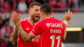 Benfica: Otamendi deixa mensagem a Di María