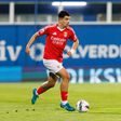 Zeki Amdouni durante o jogo com o Estoril