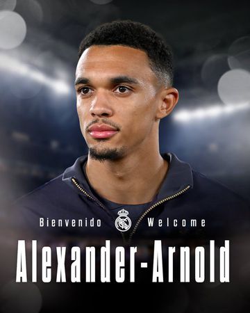 Mercado oficial: Alexander-Arnold é reforço do Real Madrid