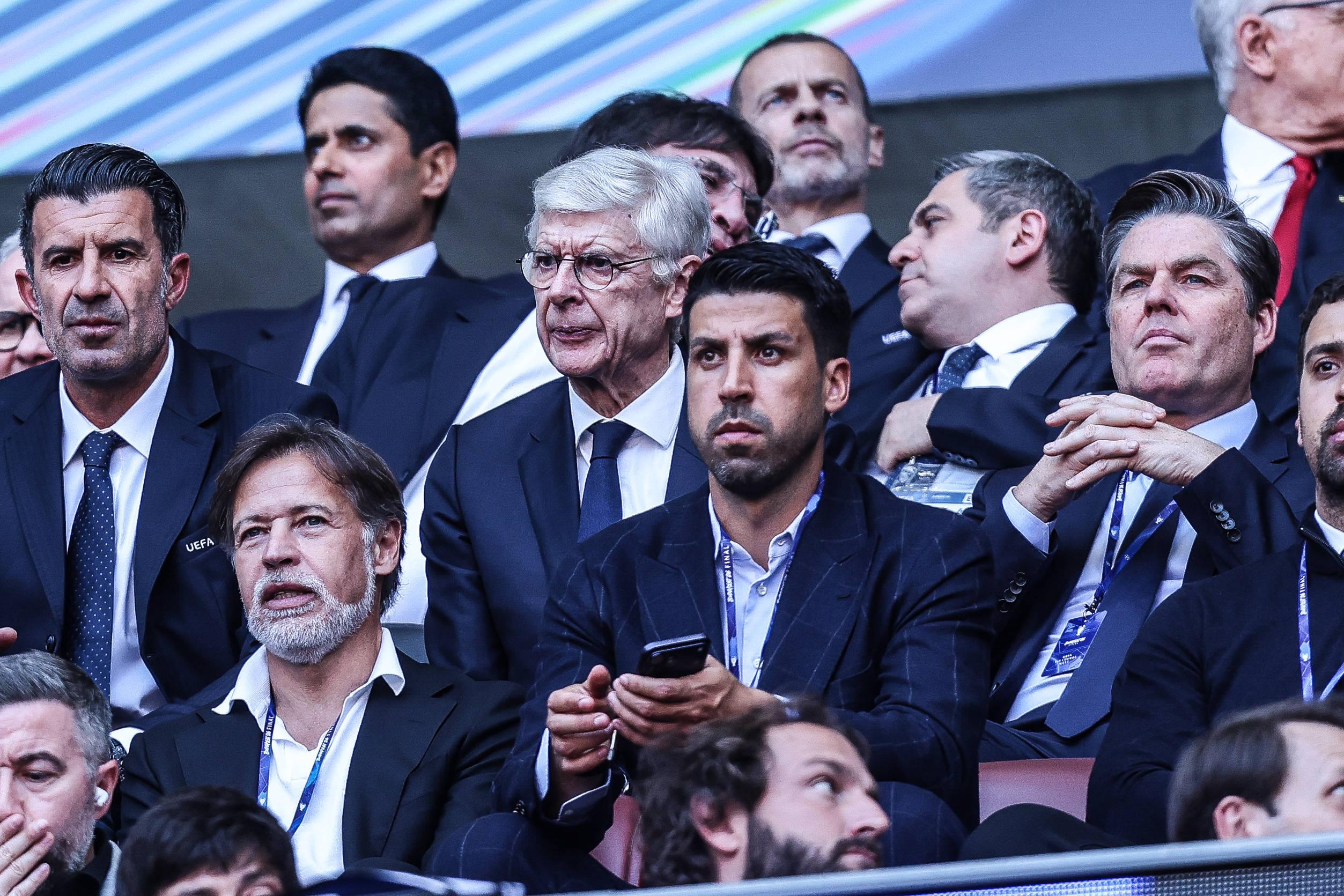 Luís Figo, Wenger e Khedira entre as personalidades que assistem à final da Champions