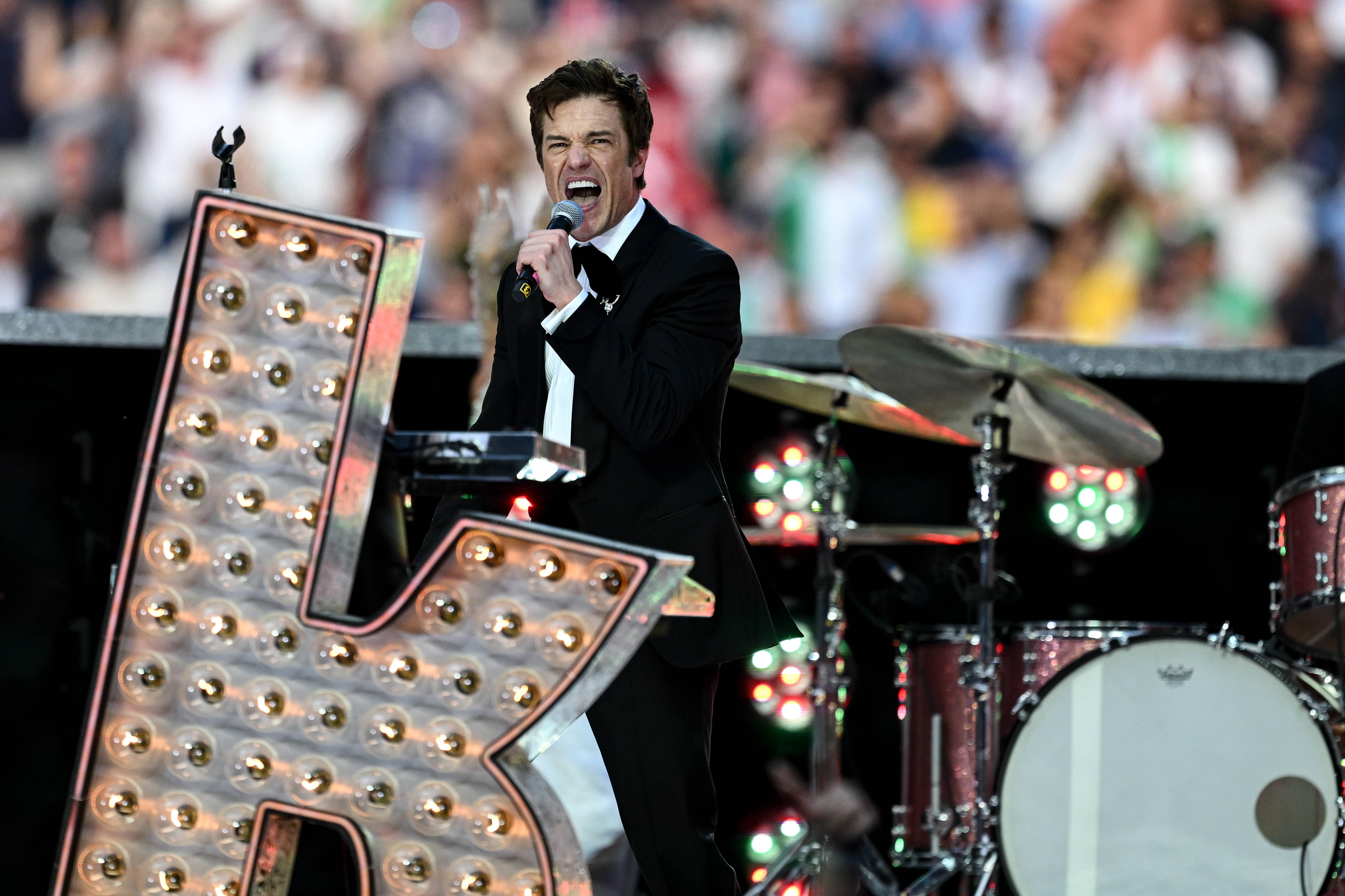 Banda The Killers foi cabeça de cartaz na cerimónia que antecedeu o pontapé de saída da final da UEFA Champions League