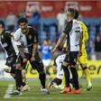Festejos do Farense após garantir manutenção na Liga 2