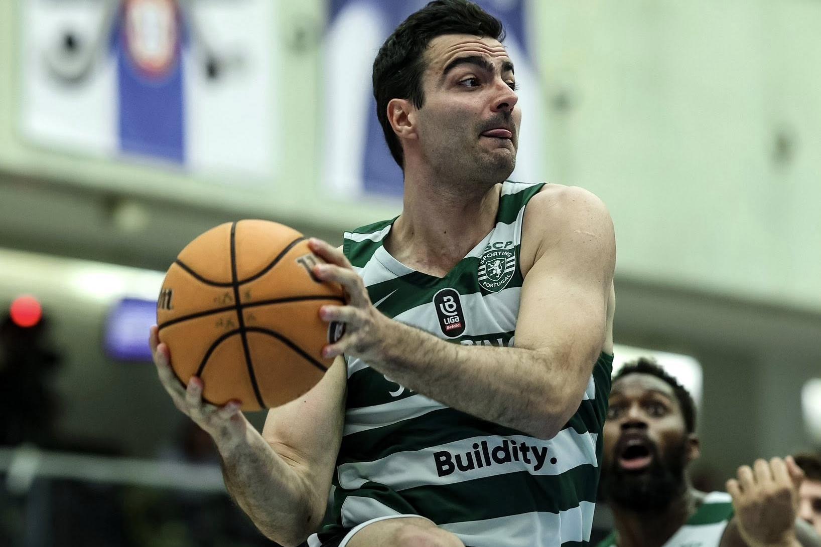 Diogo Ventura procura a sua terceira final da Liga Betclic     Fotografia Sporting CP