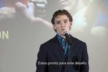 Barcelona: Anthony Gordon em espanhol na apresentação