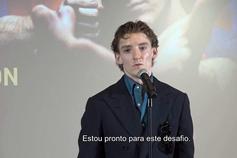Barcelona: Anthony Gordon em espanhol na apresentação