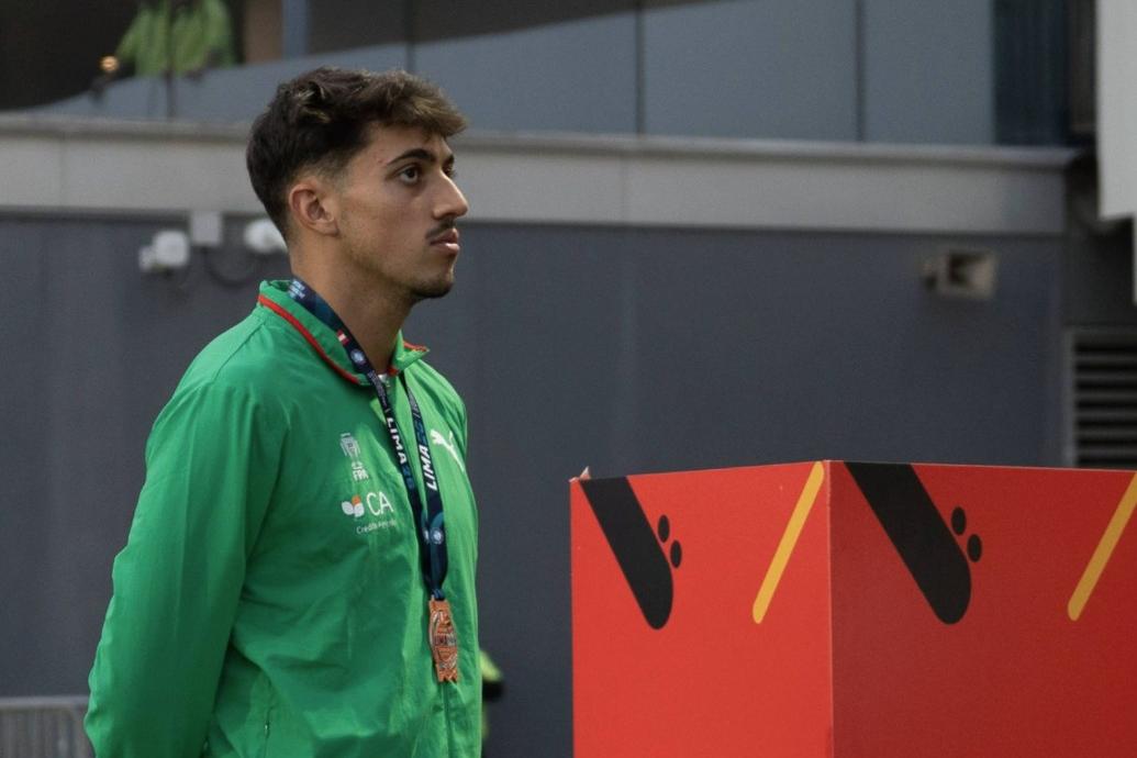 Tiago Costa Pereira foi o primeiro português a subir ao pódio no Peru. FPA/Tiago Peixinho