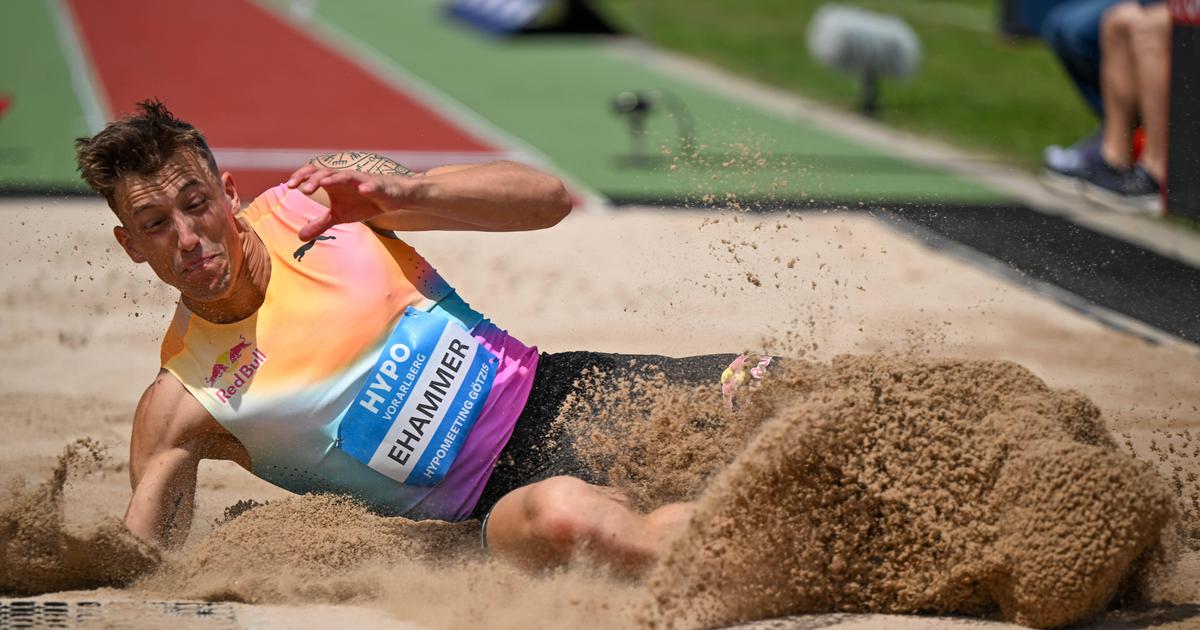 Simon Ehammer com melhor marca do ano no salto em comprimento
